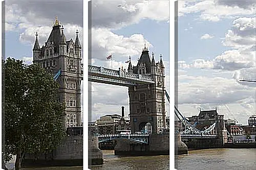 Модульная картина - london bridge - лондонский мост