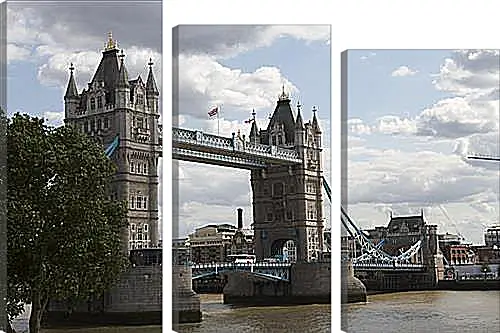 Модульная картина - london bridge - лондонский мост