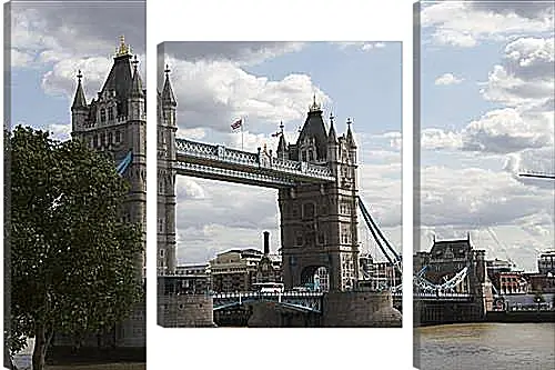 Модульная картина - london bridge - лондонский мост