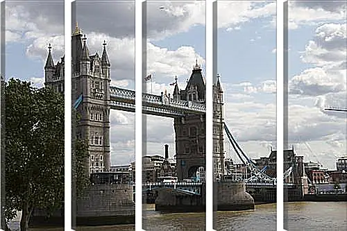 Модульная картина - london bridge - лондонский мост