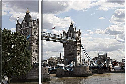 Модульная картина - london bridge - лондонский мост