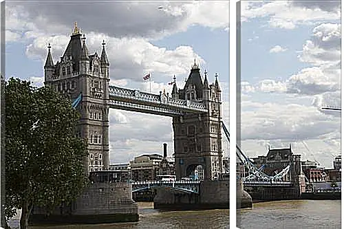 Модульная картина - london bridge - лондонский мост