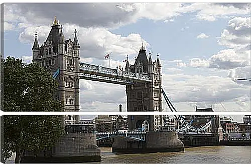 Модульная картина - london bridge - лондонский мост