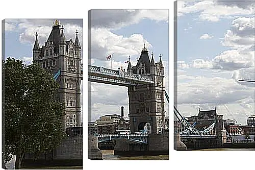 Модульная картина - london bridge - лондонский мост