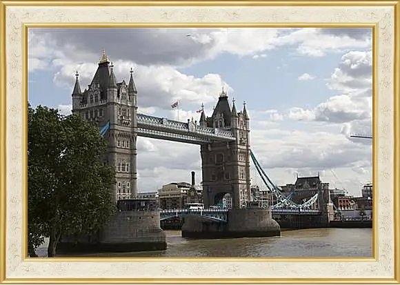 Картина в раме - london bridge - лондонский мост