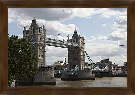 Картина в раме - london bridge - лондонский мост