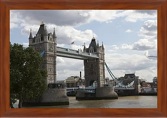 Картина в раме - london bridge - лондонский мост