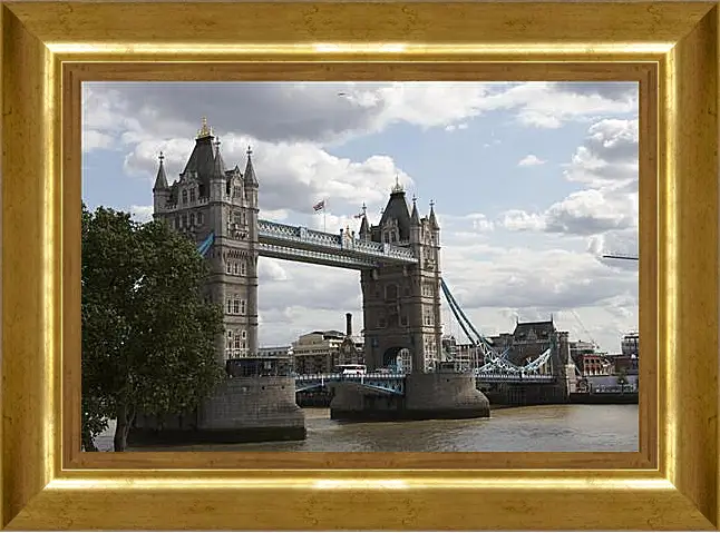 Картина в раме - london bridge - лондонский мост