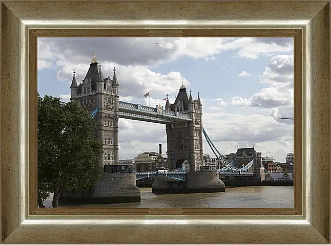 Картина в раме - london bridge - лондонский мост