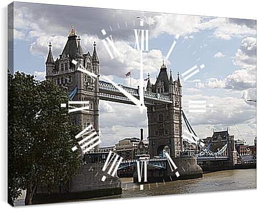 Часы картина - london bridge - лондонский мост