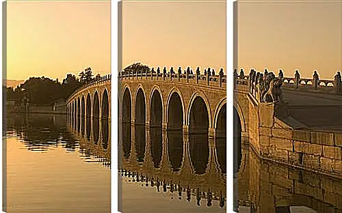 Модульная картина - The Marco Polo Bridge - Мост Марко Поло