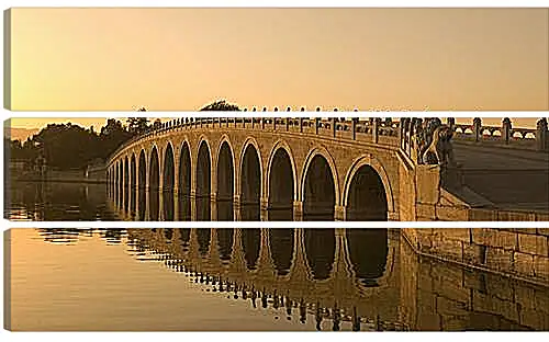 Модульная картина - The Marco Polo Bridge - Мост Марко Поло