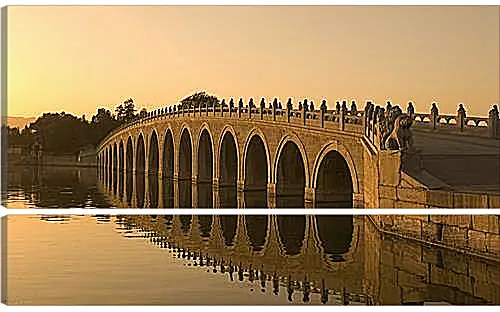 Модульная картина - The Marco Polo Bridge - Мост Марко Поло