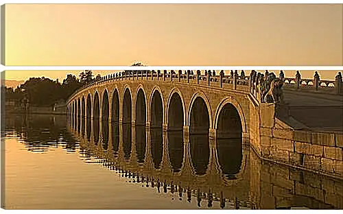 Модульная картина - The Marco Polo Bridge - Мост Марко Поло