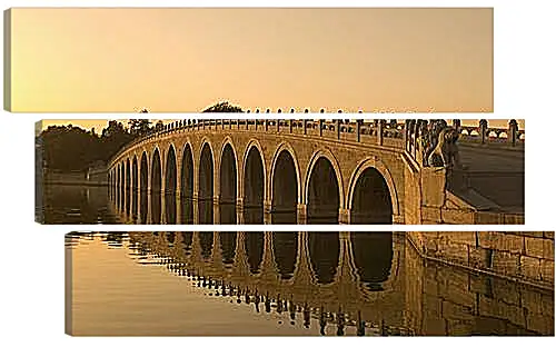 Модульная картина - The Marco Polo Bridge - Мост Марко Поло