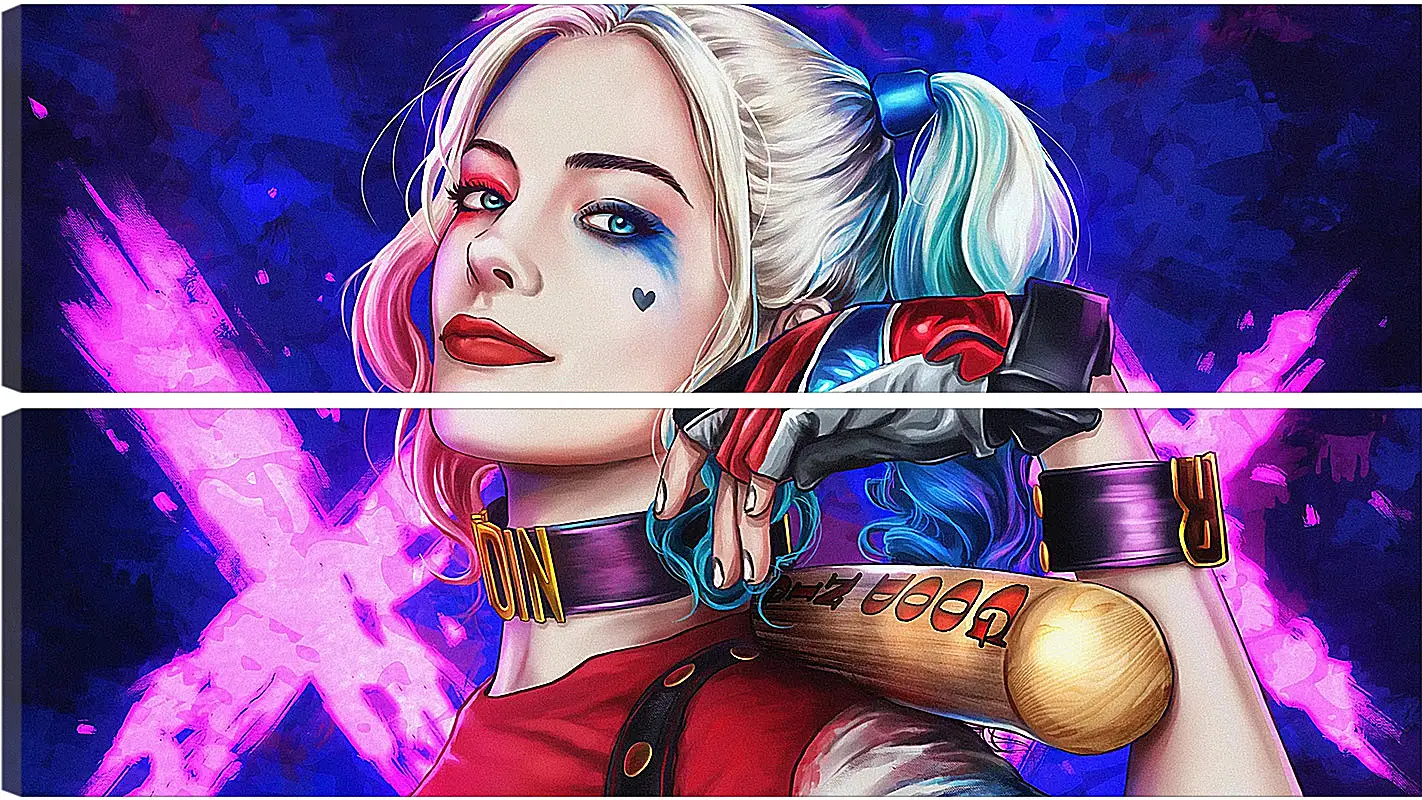 Модульная картина - Харли Квинн (Harley Quinn), Марго Робби