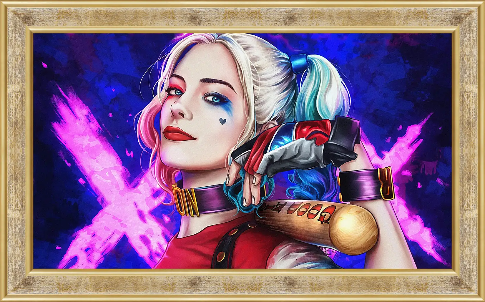 Картина в раме - Харли Квинн (Harley Quinn), Марго Робби