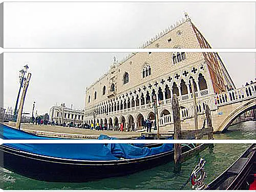 Модульная картина - Doges Palace in Venice - Дворец Дожей в Венеции