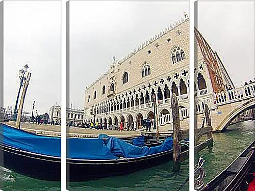 Модульная картина - Doges Palace in Venice - Дворец Дожей в Венеции