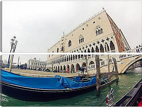 Модульная картина - Doges Palace in Venice - Дворец Дожей в Венеции