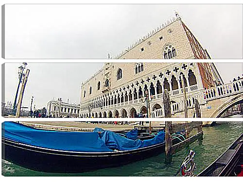 Модульная картина - Doges Palace in Venice - Дворец Дожей в Венеции