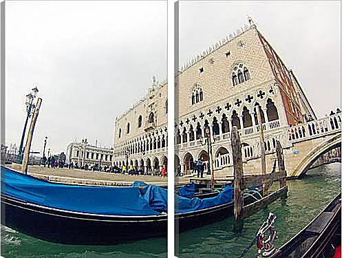 Модульная картина - Doges Palace in Venice - Дворец Дожей в Венеции