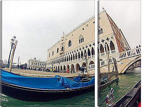 Модульная картина - Doges Palace in Venice - Дворец Дожей в Венеции