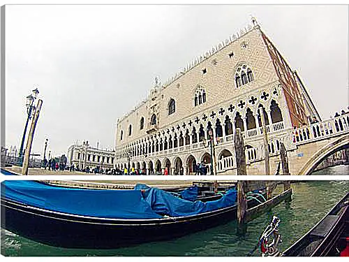 Модульная картина - Doges Palace in Venice - Дворец Дожей в Венеции