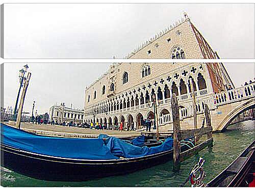 Модульная картина - Doges Palace in Venice - Дворец Дожей в Венеции
