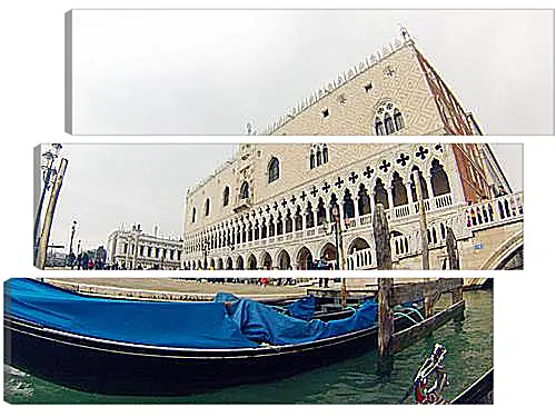 Модульная картина - Doges Palace in Venice - Дворец Дожей в Венеции