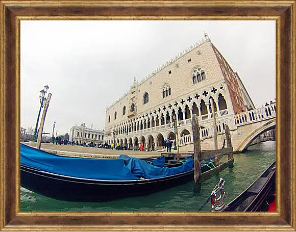 Картина в раме - Doges Palace in Venice - Дворец Дожей в Венеции