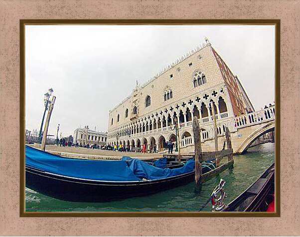 Картина в раме - Doges Palace in Venice - Дворец Дожей в Венеции