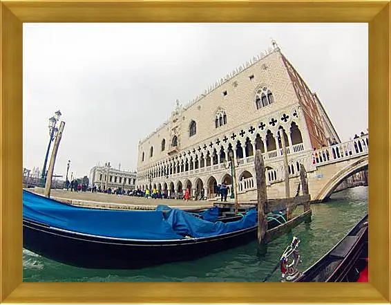 Картина в раме - Doges Palace in Venice - Дворец Дожей в Венеции