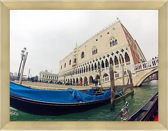 Картина в раме - Doges Palace in Venice - Дворец Дожей в Венеции