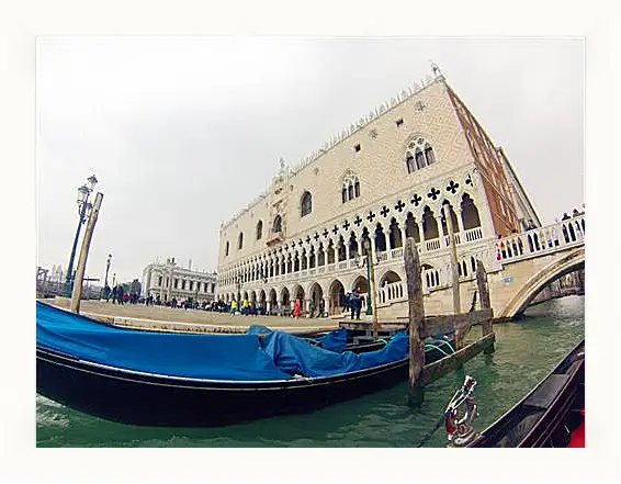 Картина в раме - Doges Palace in Venice - Дворец Дожей в Венеции