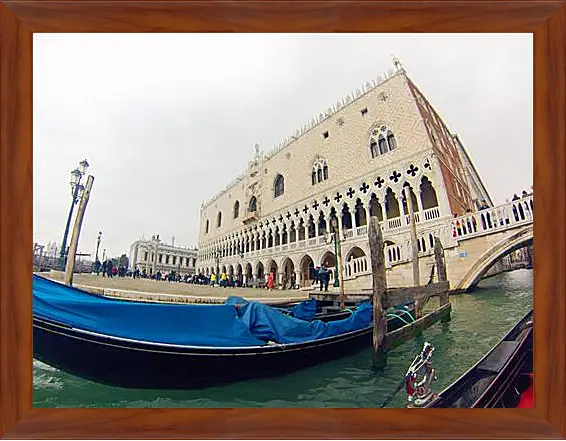 Картина в раме - Doges Palace in Venice - Дворец Дожей в Венеции