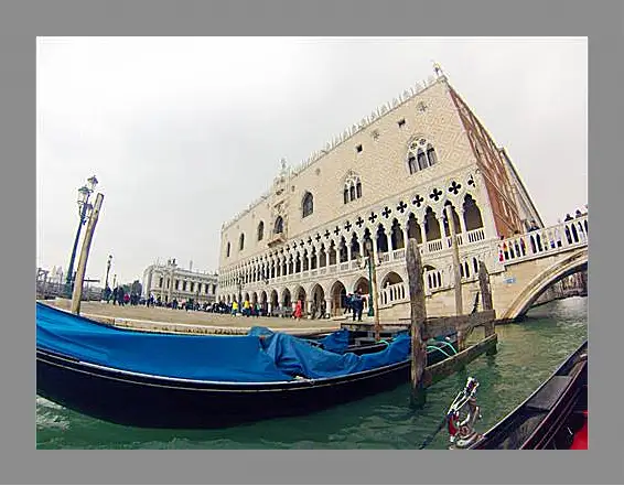 Картина в раме - Doges Palace in Venice - Дворец Дожей в Венеции