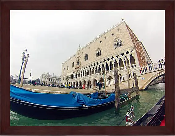 Картина в раме - Doges Palace in Venice - Дворец Дожей в Венеции