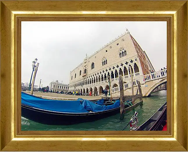 Картина в раме - Doges Palace in Venice - Дворец Дожей в Венеции