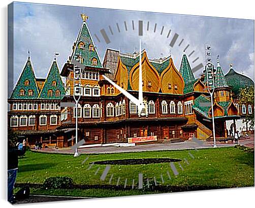 Часы картина - Коломенское Дворец царя Алексея Михайловича