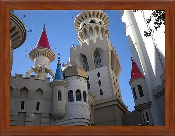 Картина в раме - Hotel Excalibur in Las Vegas - Отель Экскалибур в Лас Вегасе