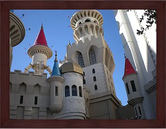 Картина в раме - Hotel Excalibur in Las Vegas - Отель Экскалибур в Лас Вегасе