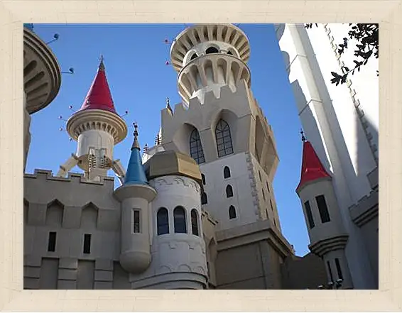 Картина в раме - Hotel Excalibur in Las Vegas - Отель Экскалибур в Лас Вегасе