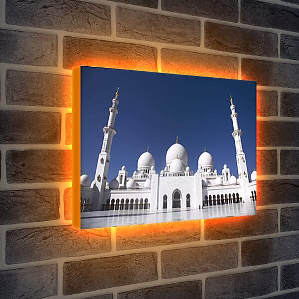 Лайтбокс световая панель - Мечеть шейха Зайда. ОАЭ
