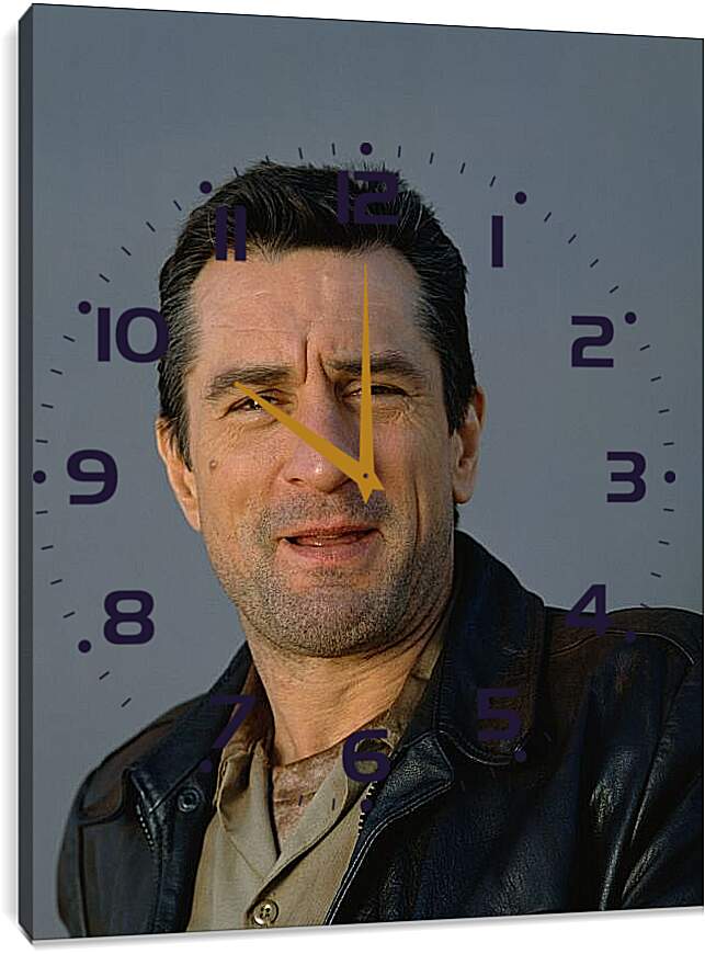 Часы картина - Роберт Де Ниро. Robert De Niro