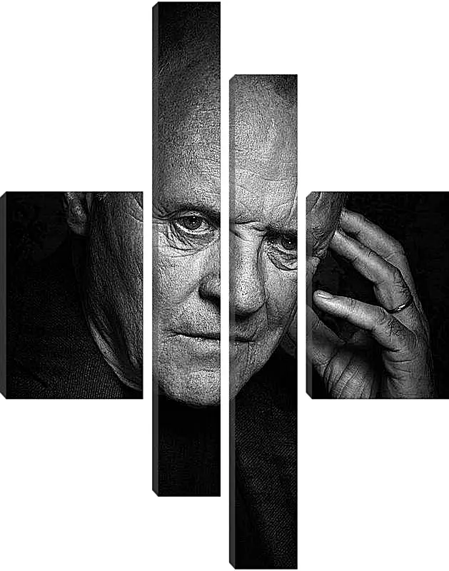 Модульная картина - Энтони Хопкинс. Anthony Hopkins