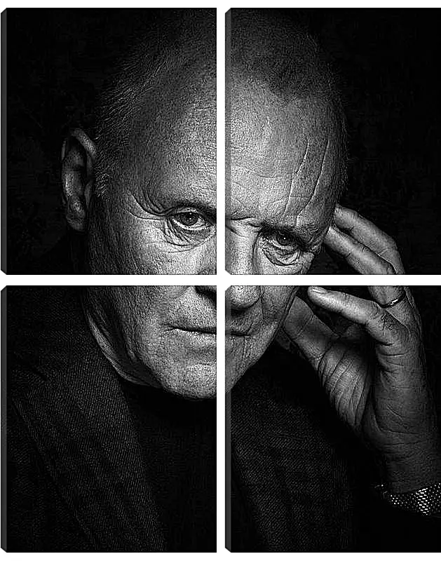 Модульная картина - Энтони Хопкинс. Anthony Hopkins