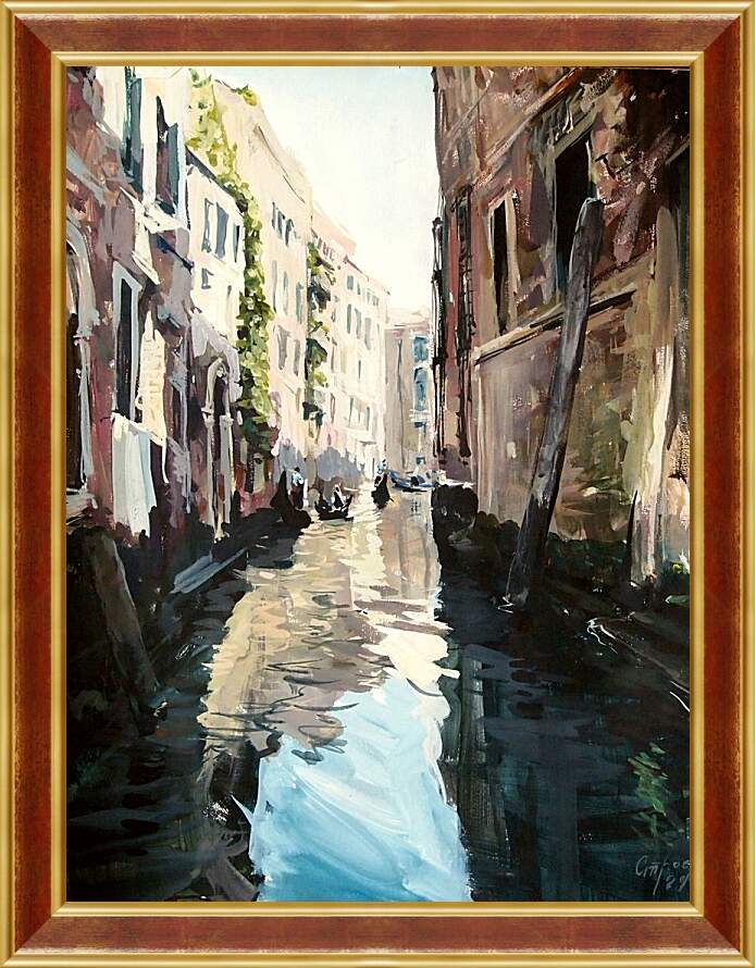 Картина в раме - Венеция. Италия.