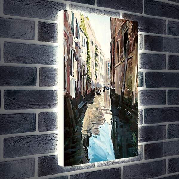 Лайтбокс световая панель - Венеция. Италия.