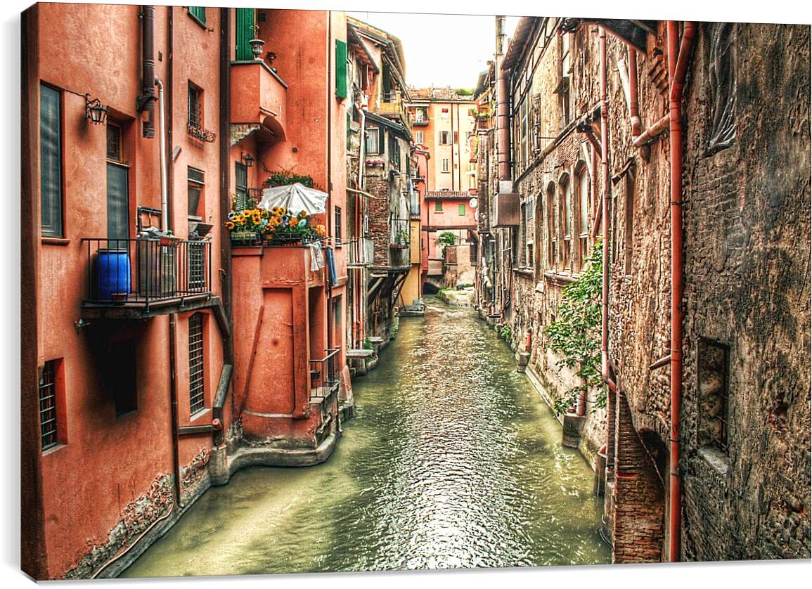 Постер и плакат - Маленький канал. Италия.